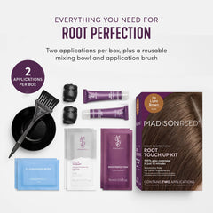 Madison Reed Root Perfection Alba cream bottle enables 10-minute touch ups.