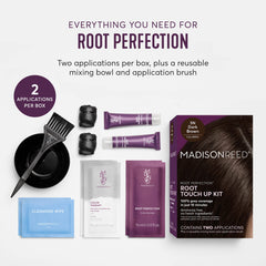 Madison Reed Root Perfection color cream blends with your shade for natural coverage.