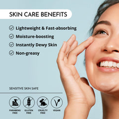 MAELOVE Hydrator texture close-up emphasizes non-greasy absorption