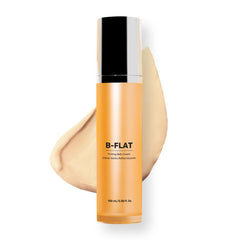 MAËLYS B-FLAT packaging displays premium belly cream for smoother, hydrated skin.