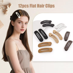 Maeups flat clip ultra-low profile close-up showing comfortable design.