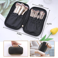 Magefy powder brush with soft bristles for natural, seamless finish.