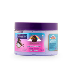 MAGICAL TRESSES Swirls & Twirls curl cream bottle for hydration across all curls