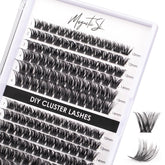 Magnetic SL lash clusters 144-pc tray for easy at-home application
