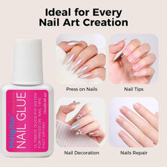 Maigitur nail glue dry-fast formula for quick setting