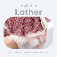 MainBasics lufa de ducha, conjunto para toda la familia, higiene compartida.