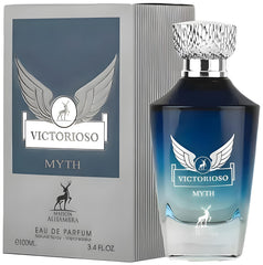 Maison Alhambra Victorioso Myth packaging box, premium design for gifting or display