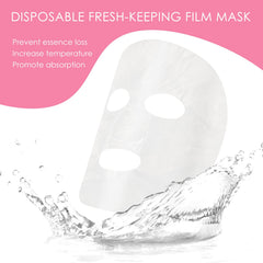 Maitys mascarilla facial descartable para el rostro, facilita aplicación uniforme de productos.