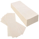 Maitys muslin strips 100pcs for face and body, versatile waxing prep