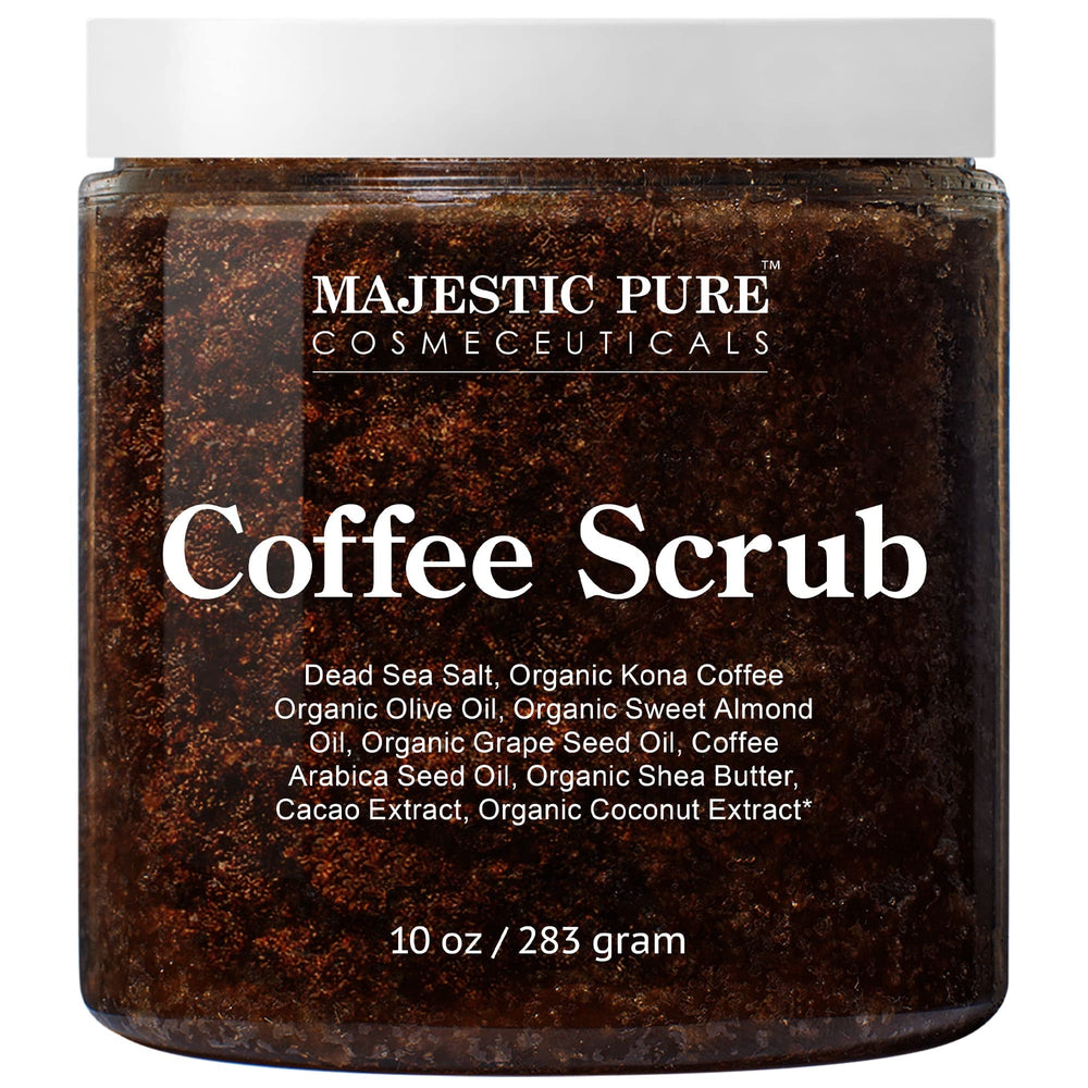 Majestic Pure Exfoliante Arabica en botella para exfoliación suave