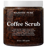 Majestic Pure Exfoliante Arabica en botella para exfoliación suave