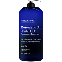 Majestic Pure Shampoo Romero: cabello con volumen y brillo natural.