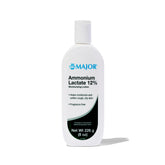 Major Ammonium Lactate 12% lotion bottle showing fragrance-free daily hydration
