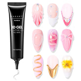 Makartt 3D Gel para Uñas en acción: dibujo fácil y preciso