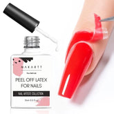 Makartt barrera de latex para uñas; bordes limpios y manicura precisa en casa.