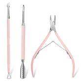 Makartt Cuticle Trimmer 3-Piece Nipper for precise cuticle trimming and neat edges.