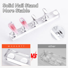 Makartt double-sided tape keeps nails secure for precise nail art.