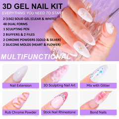 Makartt formas duales 3D, ahorro al evitar múltiples productos.