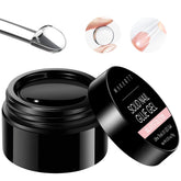 Makartt gel pegamento para uñas sólido para fijar uñas falsas con base estable.