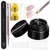 Makartt kit gel constructor transparente: conjunto completo para extensiones duraderas.