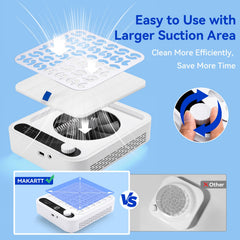 Makartt Larina reusable filter makes maintenance quick and low-waste.