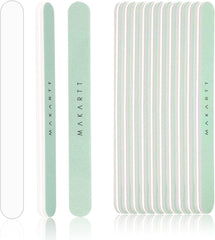 Makartt Nail Buffer Kit packaging showing a 10-piece at-home manicure set
