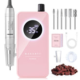 Makartt nail drill with 35,000 RPM motor for precise gel shaping at home or in a salon.