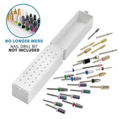 Makartt nail drill bits organizer offers clear visibility for easy selection