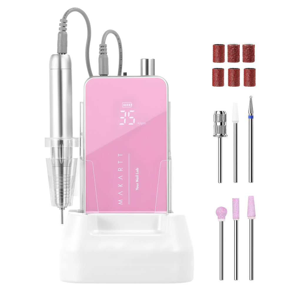 Makartt Nail Drill front view for precise shaping and ergonomics