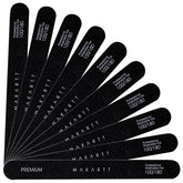 Makartt nail file 100/180 grit emery boards set for precise shaping at home