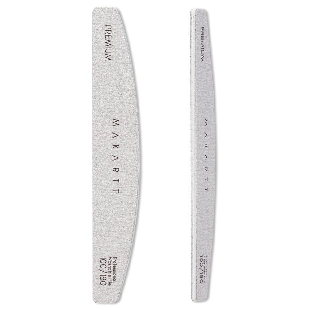 Makartt Zebra 2pcs nail file set for quick shaping and smoothing.