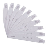 Makartt dual-sided 180/240 grit nail files for precise shaping.