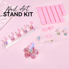 Makartt Nail Stand magnetic holder for precise nail art display and curing.