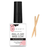 Makartt Peel Off Base Coat bottle for easy gel removal