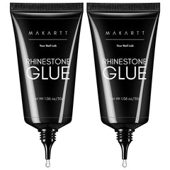Makartt pegamento para uñas, botella de 60 ml, adherencia duradera para gemas.