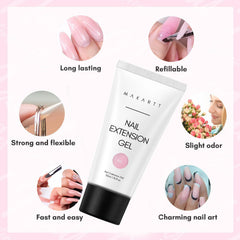 Makartt refuerzo-uñas-base-protectora ayuda crecimiento sano de uñas.