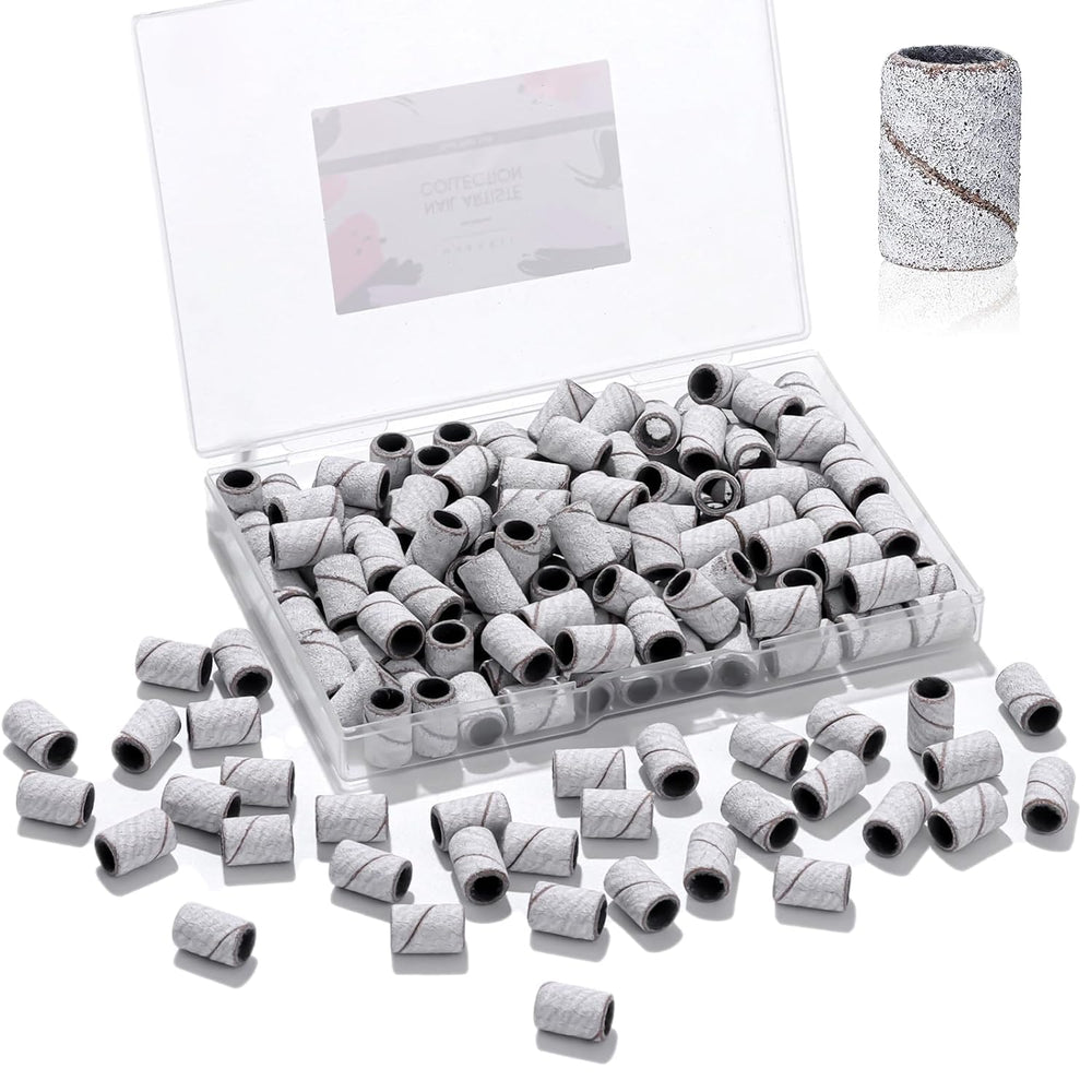 Makartt sanding bands for nail drill with 180 grit for precise gel removal