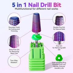 Makartt tungsten carbide nail bit all-purpose for acrylic and gel removal.