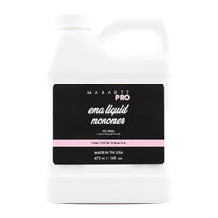 MakarttPro low odor monomer bottle, comfortable scent during acrylic application.