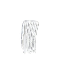 Close-up of MAKE Beauty Infinite Hold Brow Gel precision brush ready to define brows.