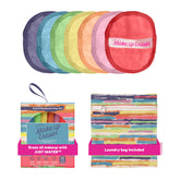 MakeUp Eraser Sunset Boulevard 7day set shown for eco-friendly makeup removal with water
