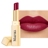 MAKI YIKA Moisture Dark Berry Lipstick packaging highlights premium design for on-the-go hydration.