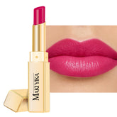 MAKI YIKA Moisture Hot Pink Lipstick packaging shows portable hydration for dry lips.