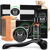 MALE GOD Beard Growth Oil bottle for thicker, healthier facial hair and easier application.