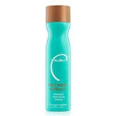 Malibu C Champú Agua Duro, botella vertiendo, detox suave para cabello