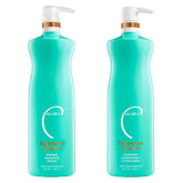 Malibu C Hard Water Shampoo bottle pour detoxifies minerals for cleaner hair