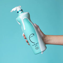 Application scene for scalp detox with Malibu C Un-Do-Goo