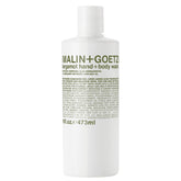 MALIN+GOETZ bergamot hand body wash bottle ready for a refreshing cleanse