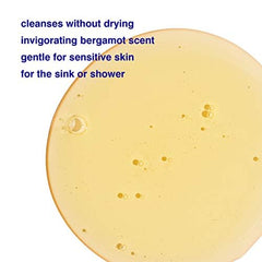MALIN+GOETZ bergamot hand body wash foaming cleanser texture close-up