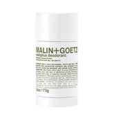 MALIN+GOETZ eucalyptus deodorant packaging shows aluminum free formula.